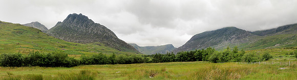 Tryfan and Penyrolewen, Ogwen, Gwynedd